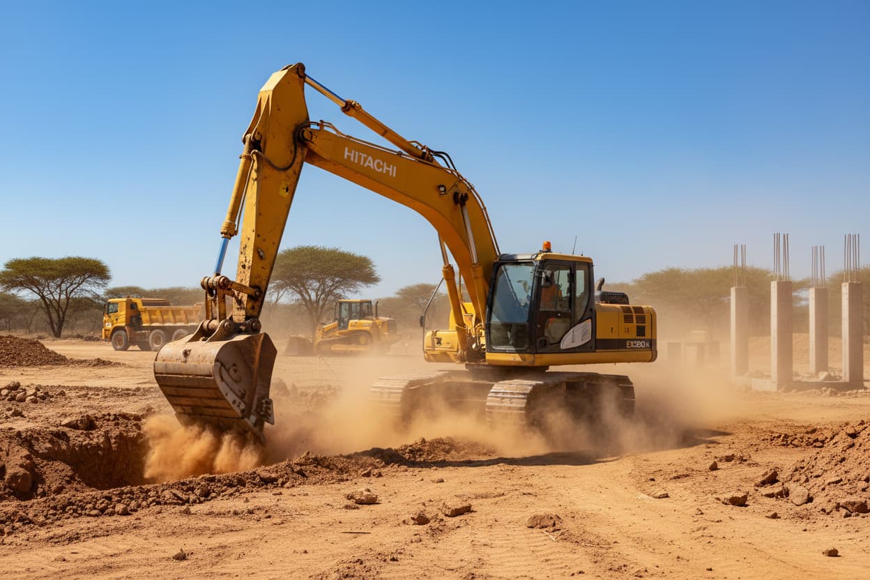 Hitachi EX200-5 Excavator