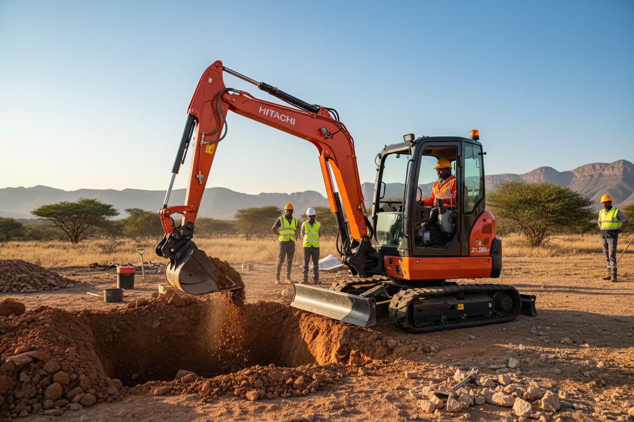 Hitachi ZX33U-5A Excavator