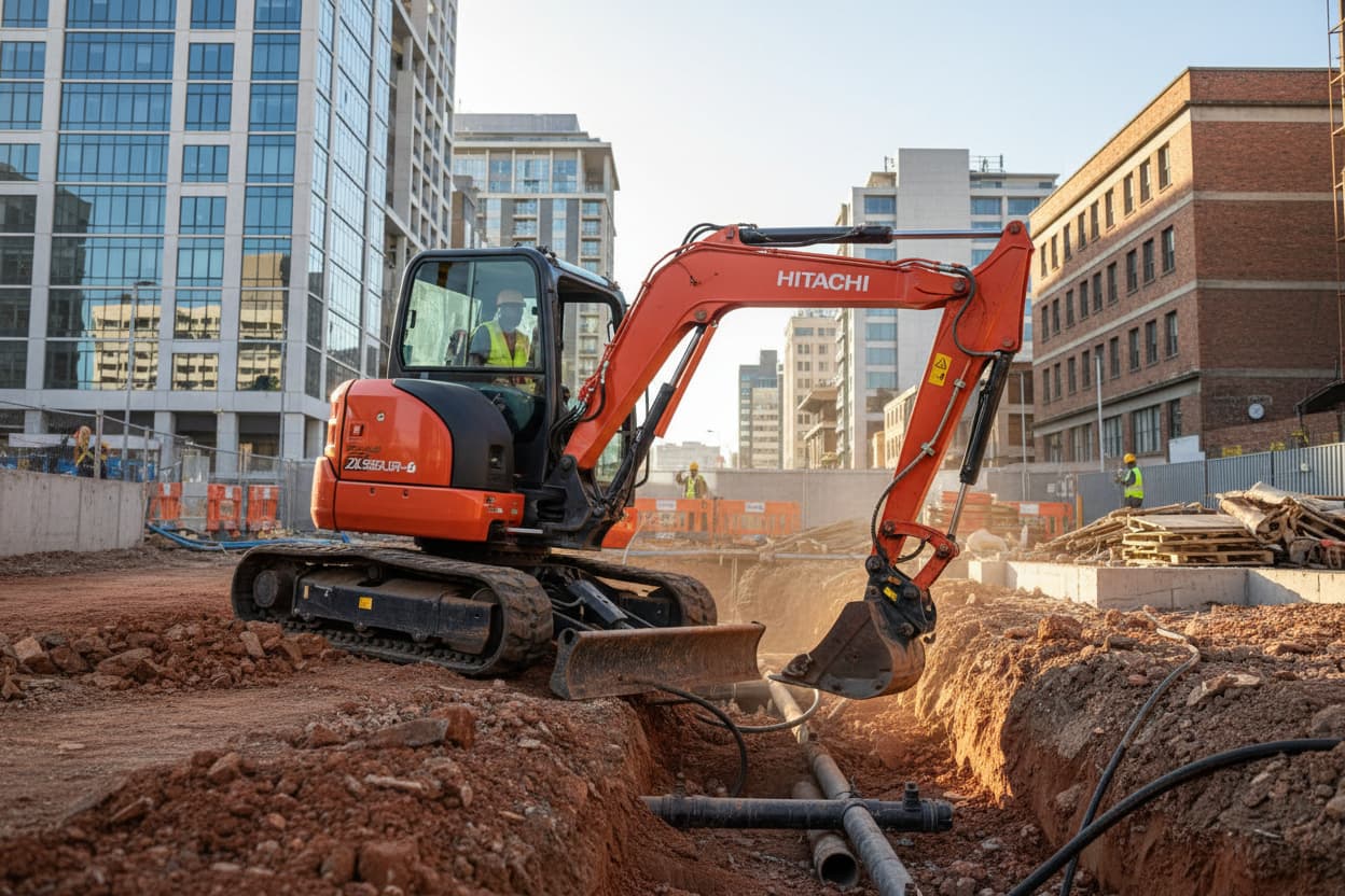 Hitachi ZX55USR-5A Excavator