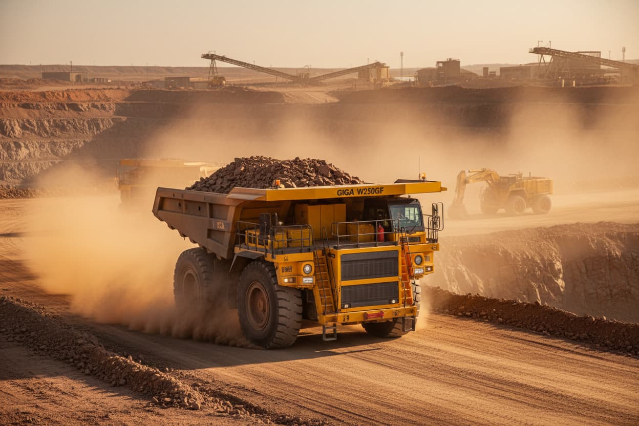 GIGA W250GF Rigid Dump Truck