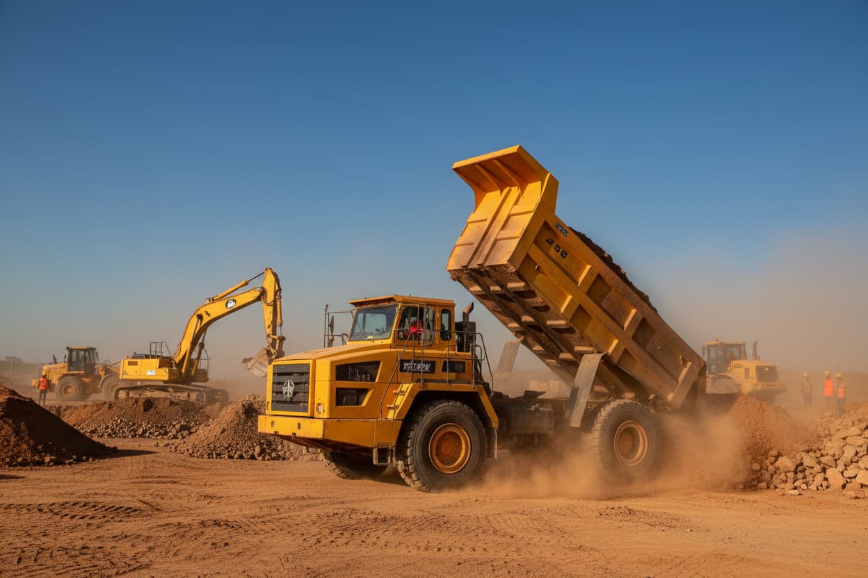 Faw J5P Rigid Dump Truck