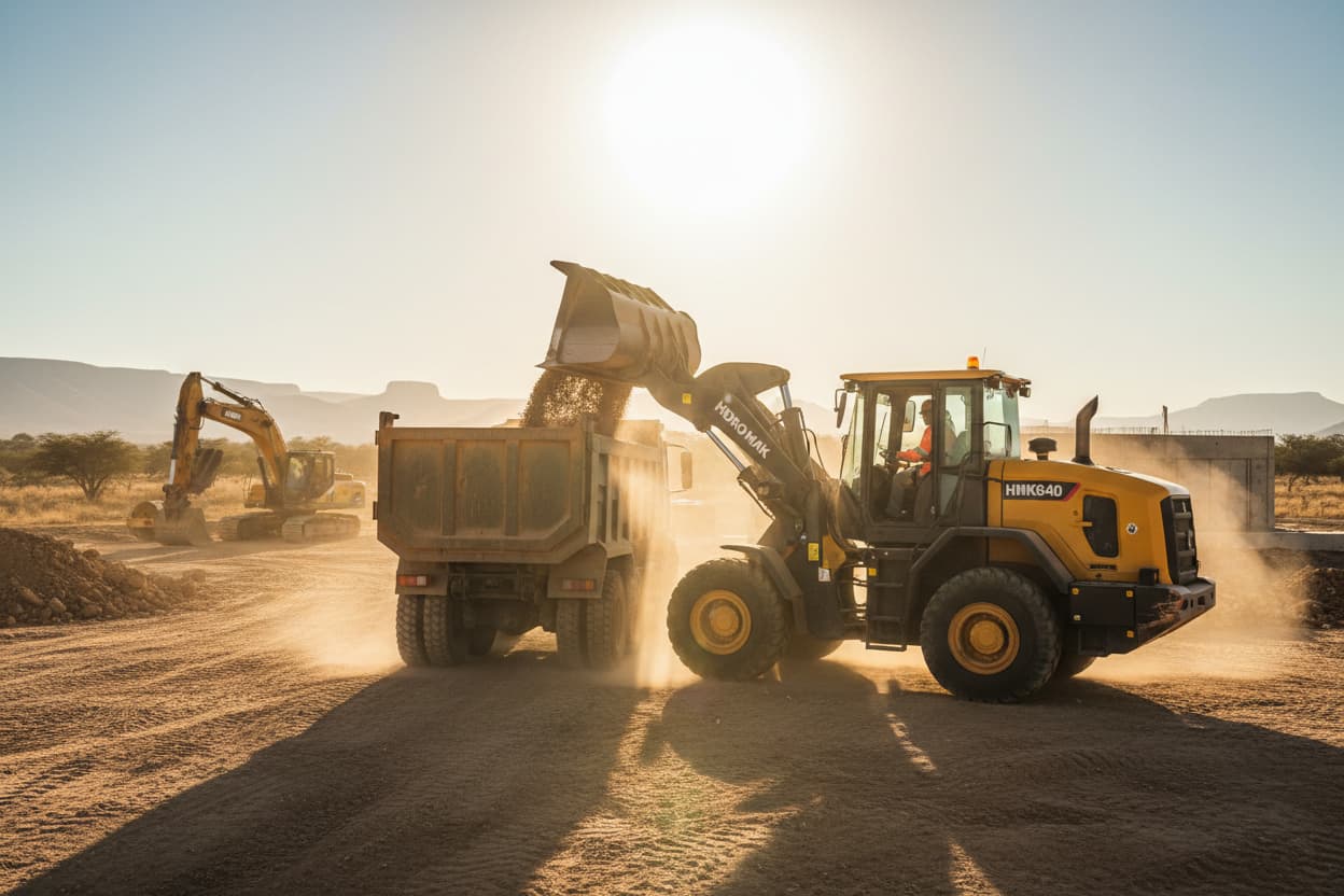 Hidro Mak HMK640 Front End Loader