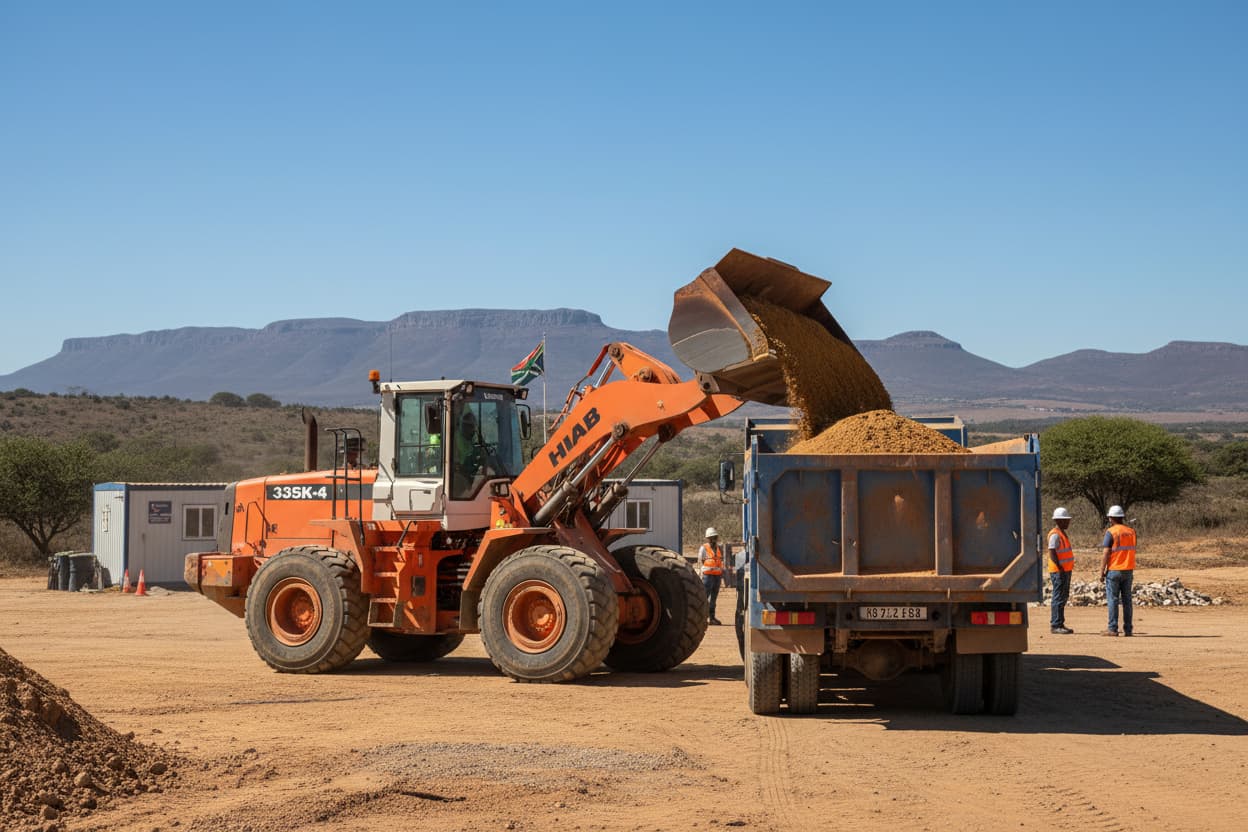 HIAB 335K-4 Front End Loader