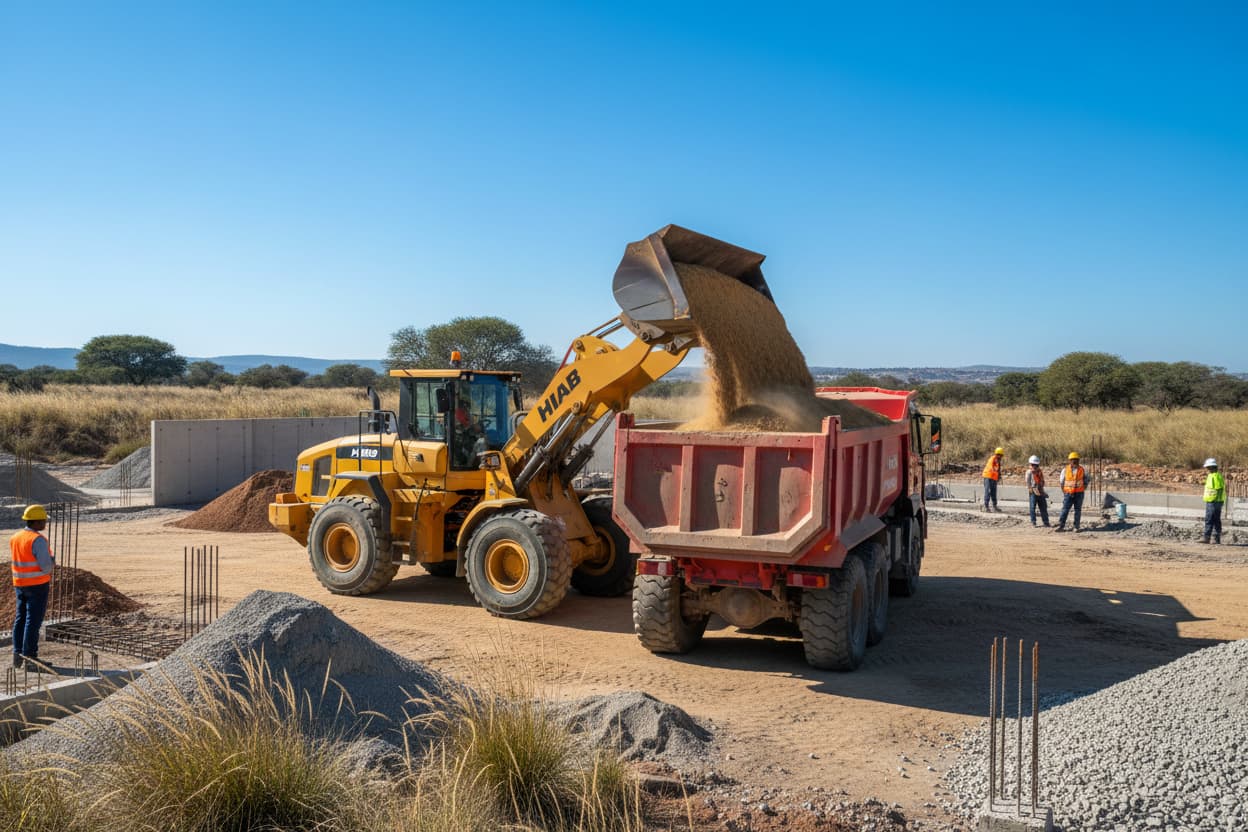 HIAB HIPRO408 Front End Loader