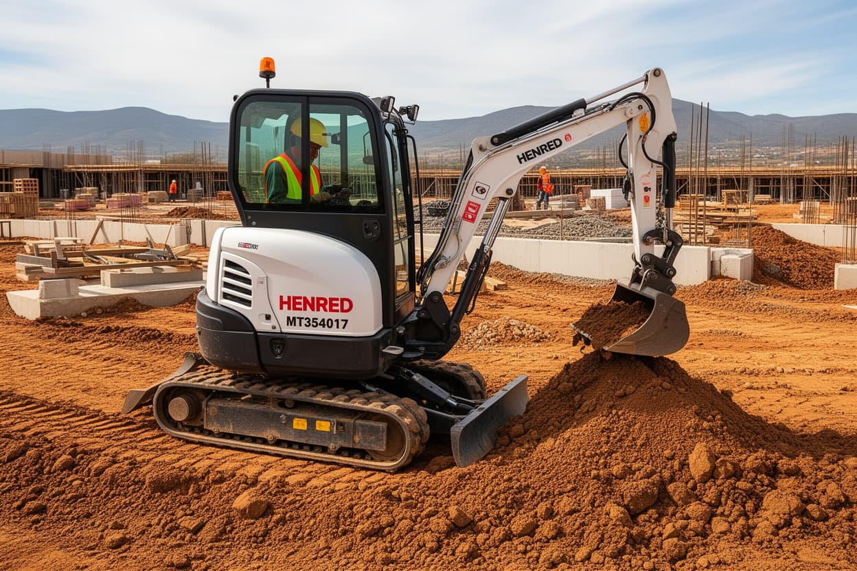 Henred MT354017 Excavator