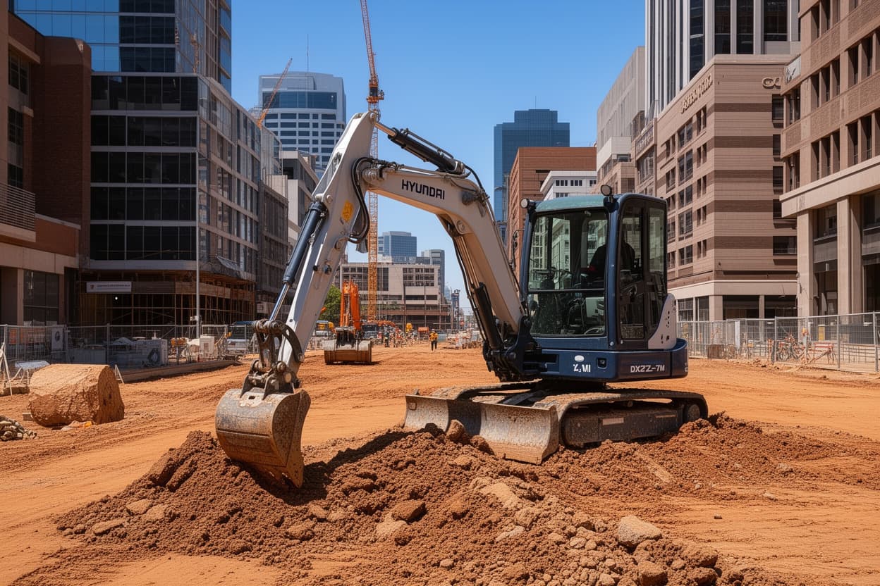 HD Hyundai DX27Z-7M Excavator
