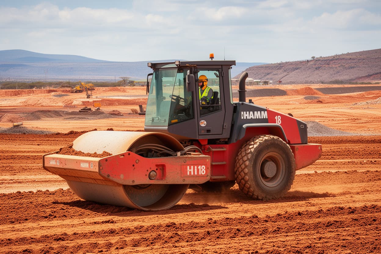 Hamm 18 Soil Compactor