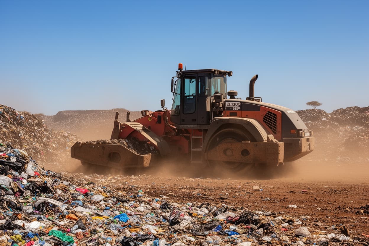 Hamm 3520P Landfill Compactor