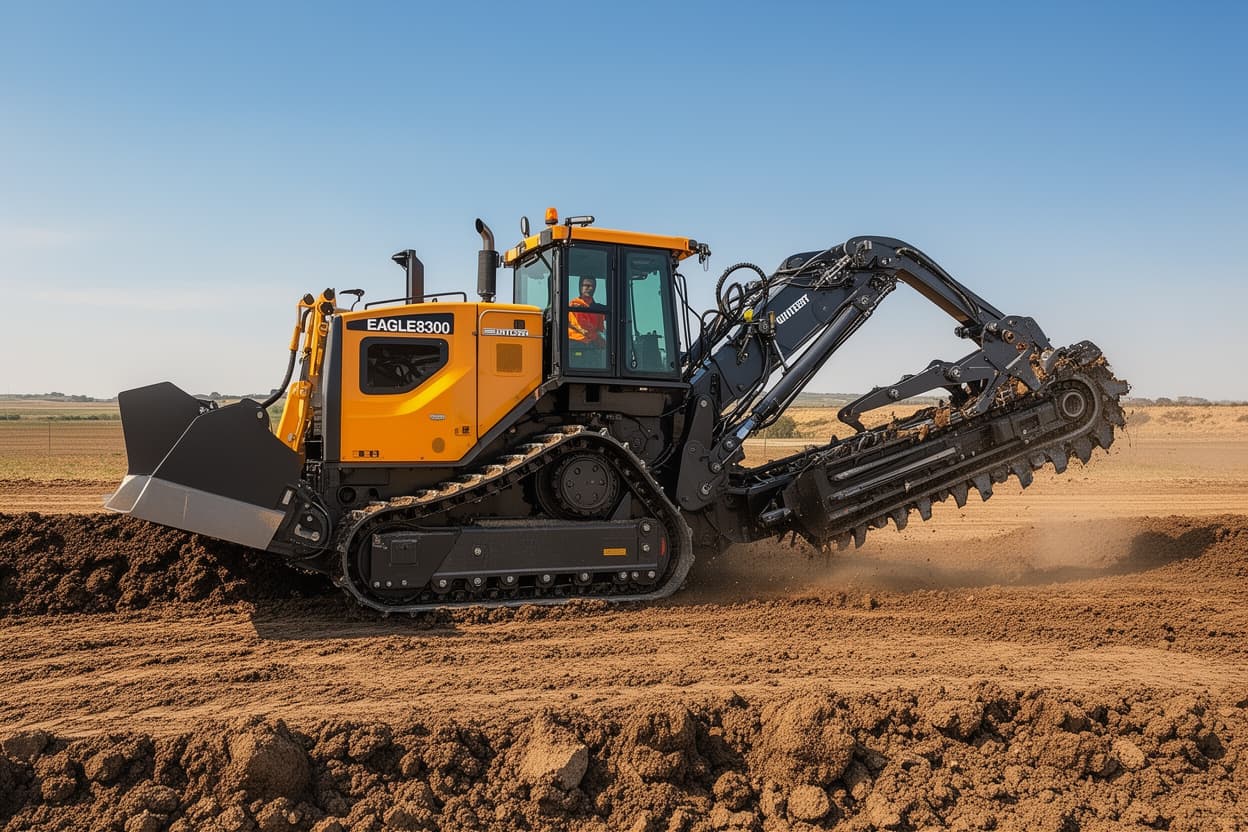 Guntert EAGLE8300 Trencher
