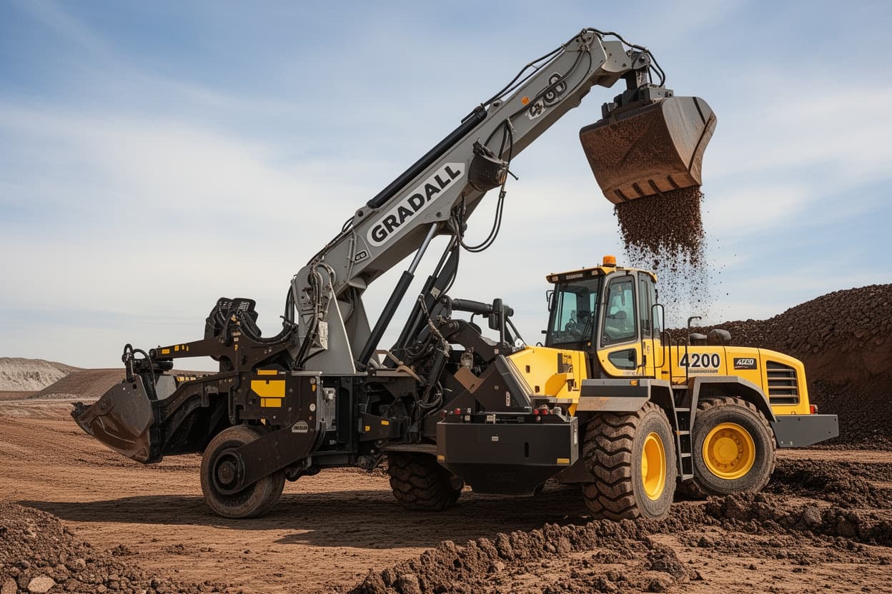 Gradall 4200 Underground Loader