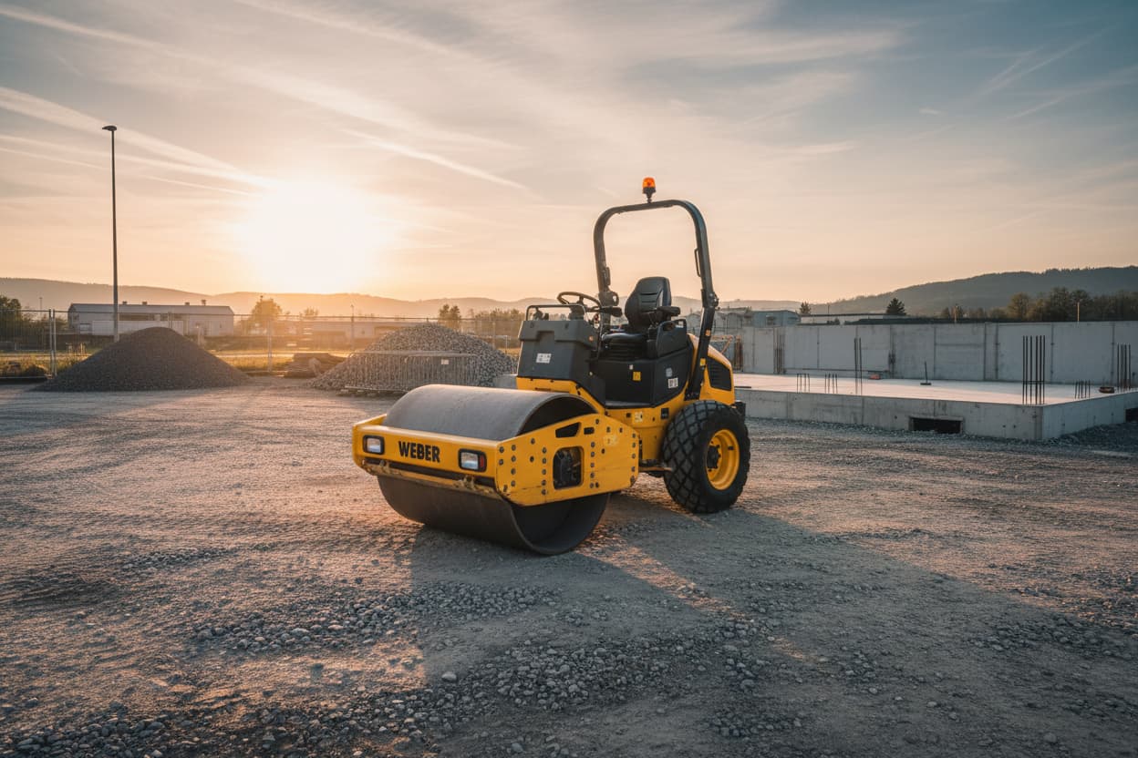 WEBER CR5E Single Drum Roller