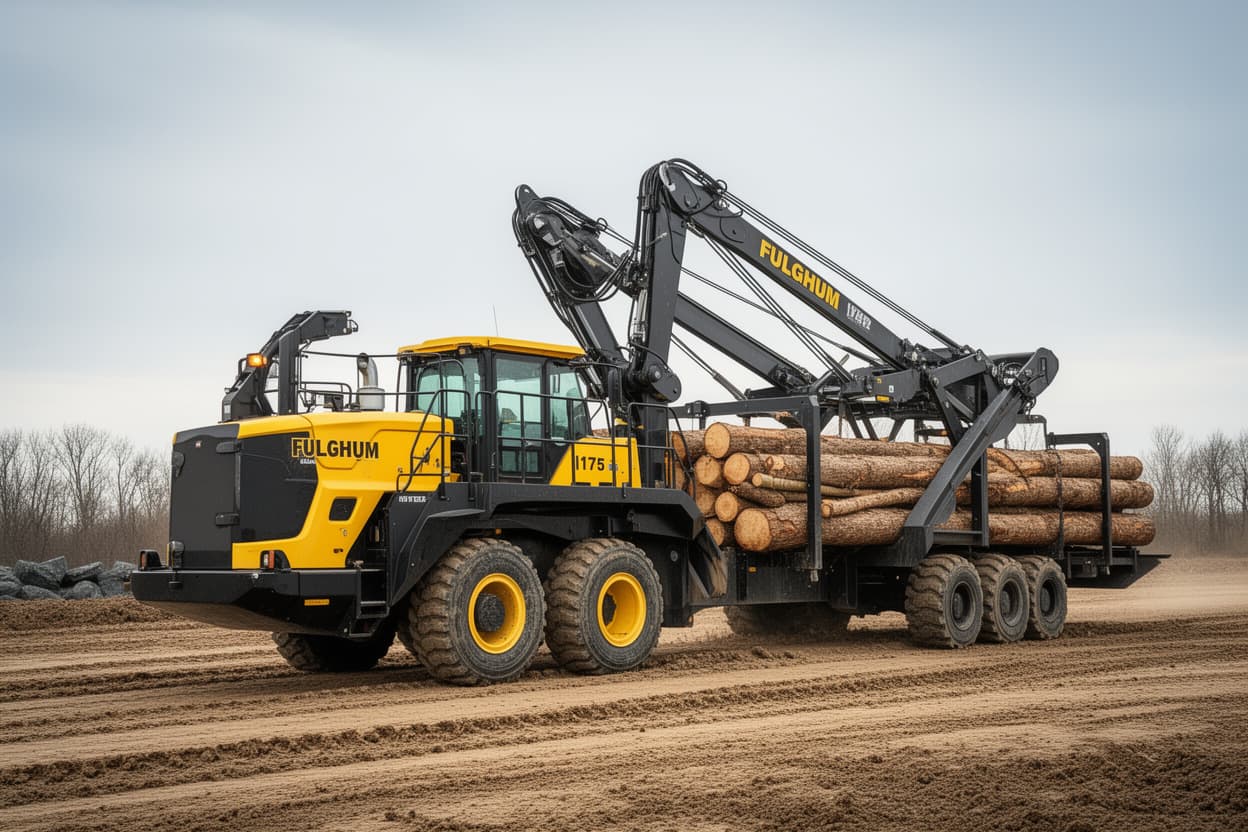 Fulghum 175ft Log Loader