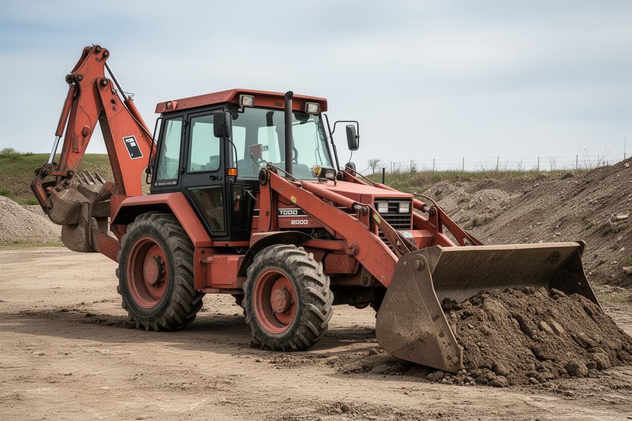 FIAT 2000 Tractor Loader Backhoe