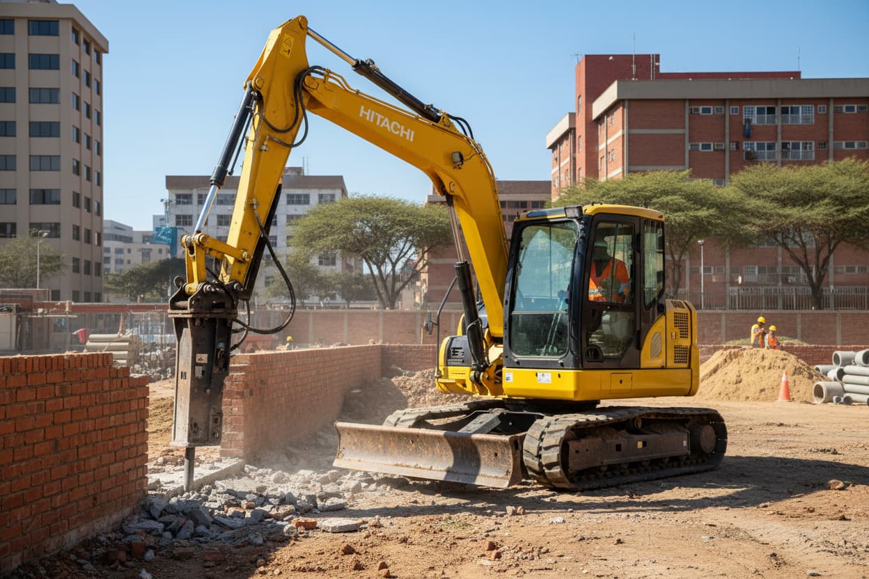 Hitachi ZX55UR-3 Excavator