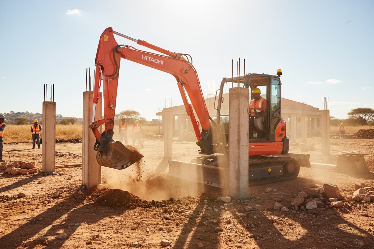 Hitachi ZX50U Excavator