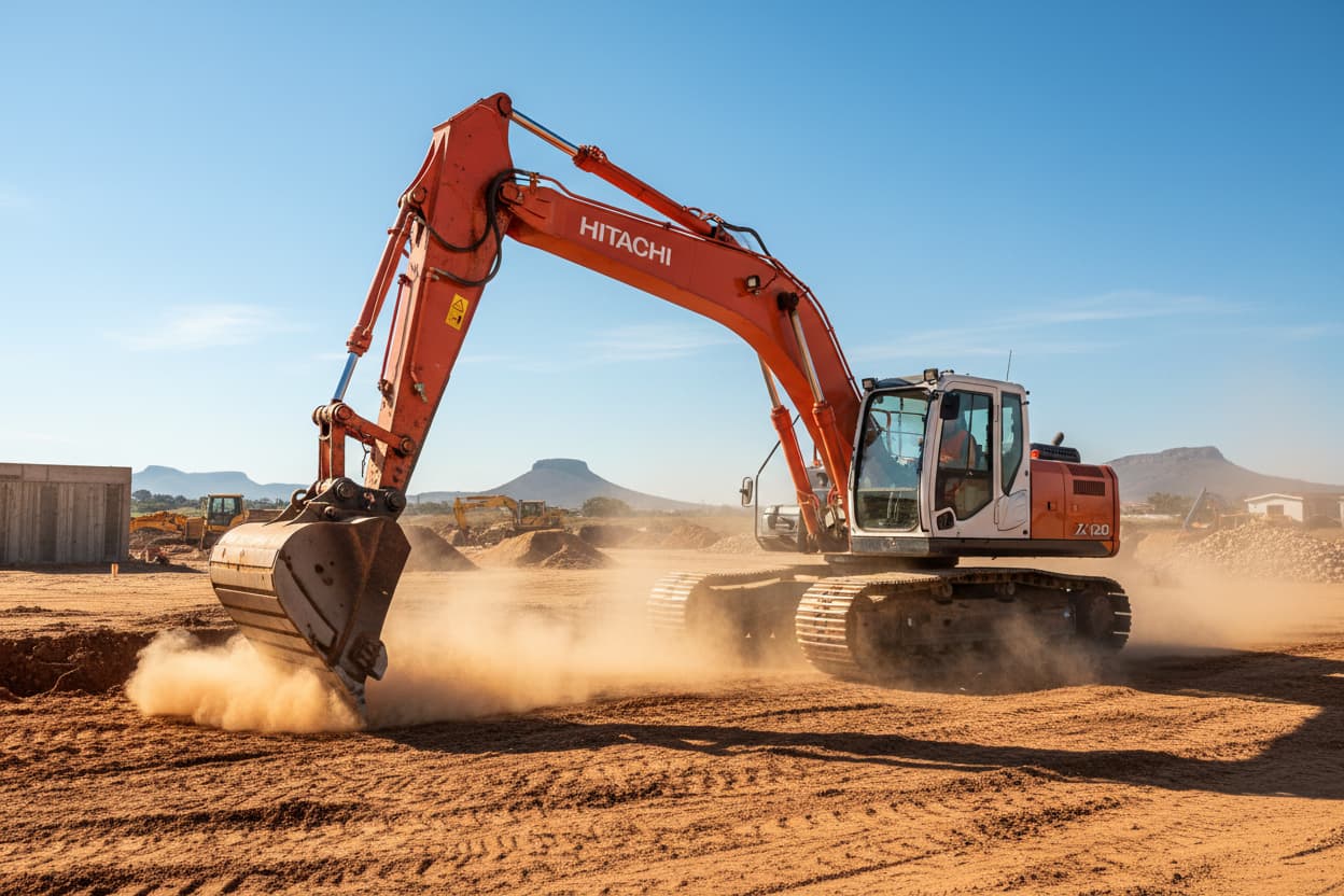 Hitachi ZX120 Excavator