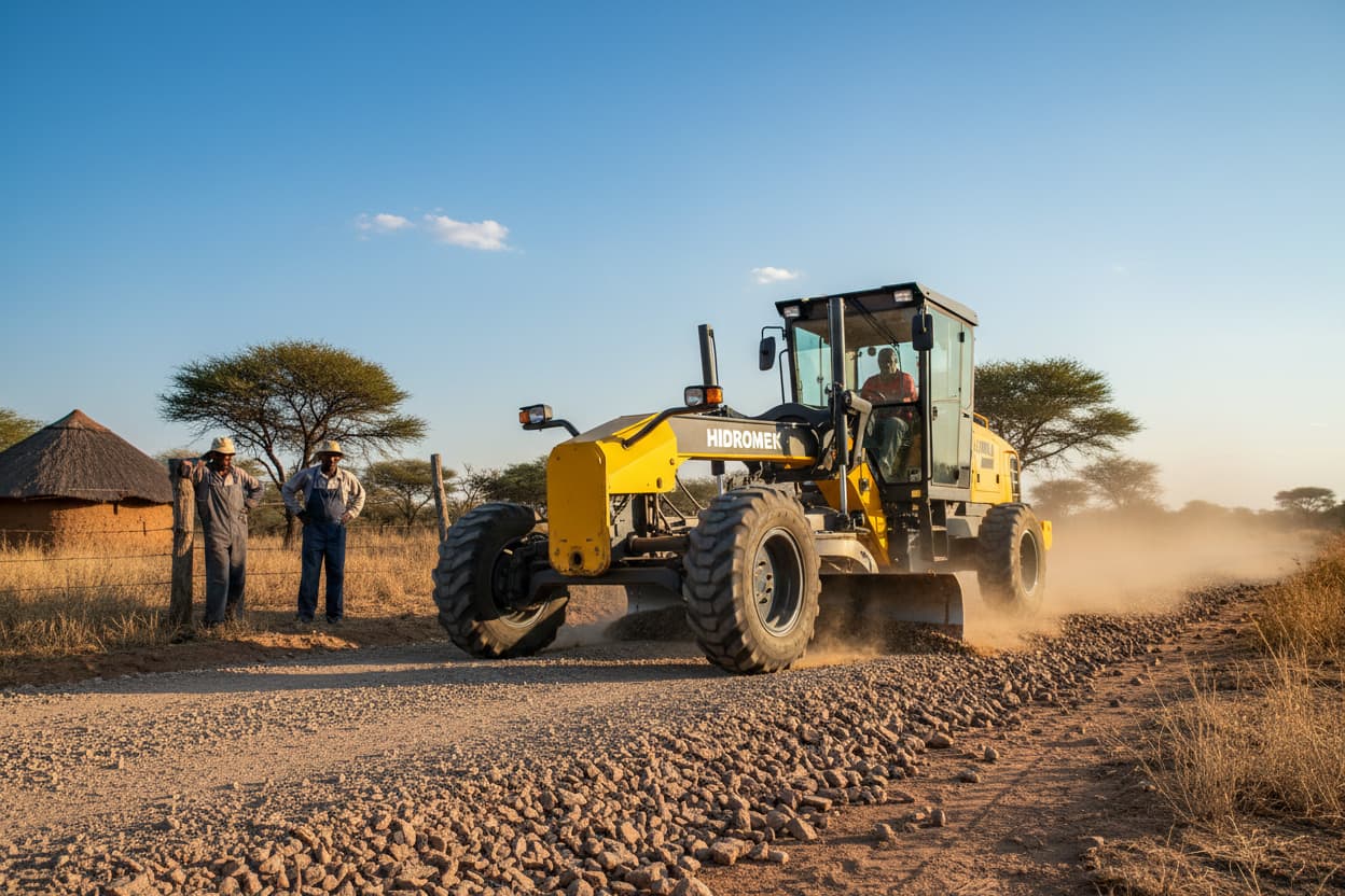 Hidromek HMK62 Grader