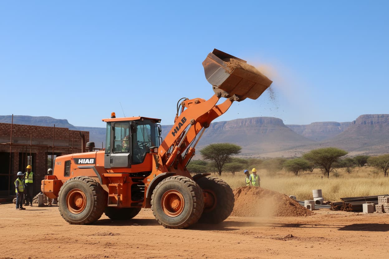 HIAB HIPRO302 Front End Loader