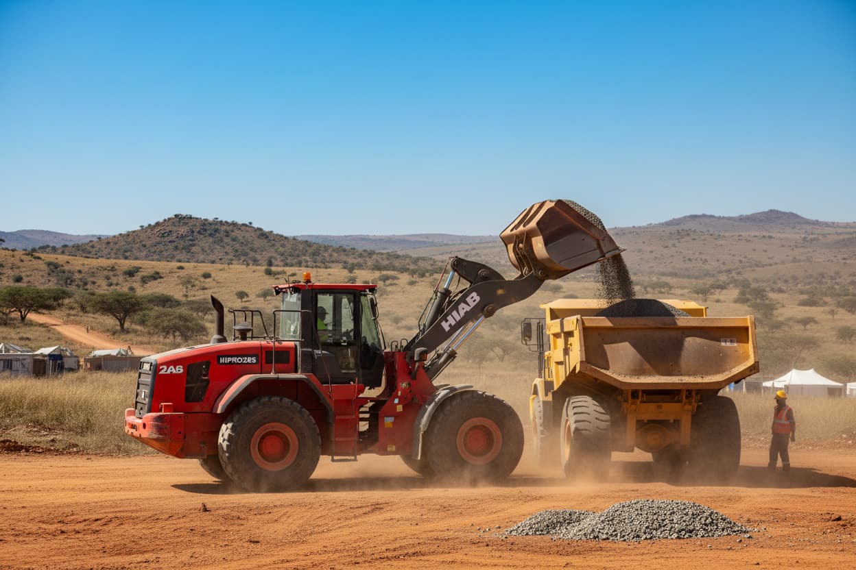 HIAB HIPRO285 Front End Loader