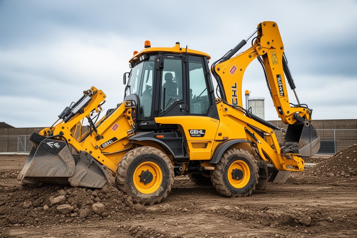GEHL 900 Tractor Loader Backhoe