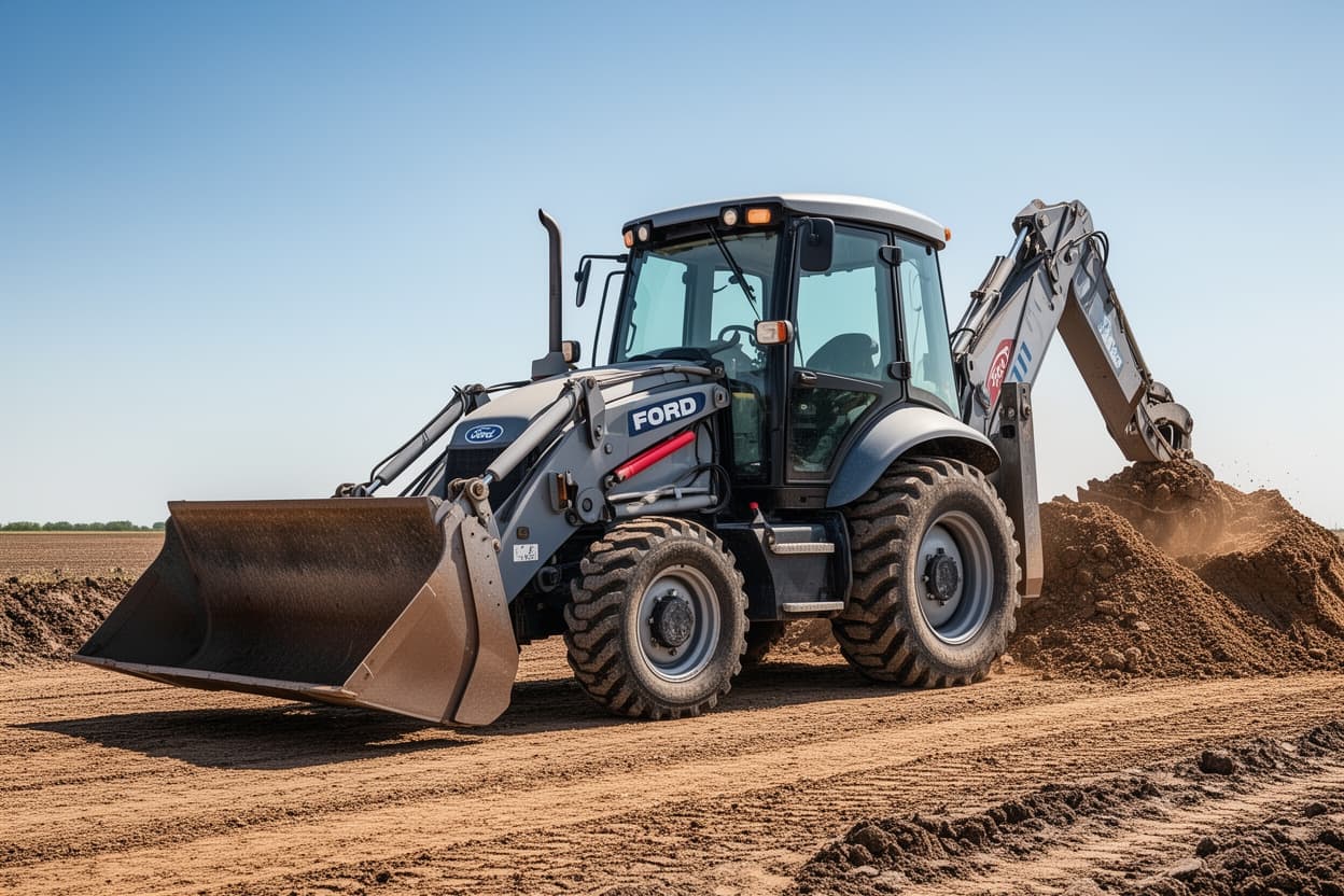 FORD LF2111 Tractor Loader Backhoe