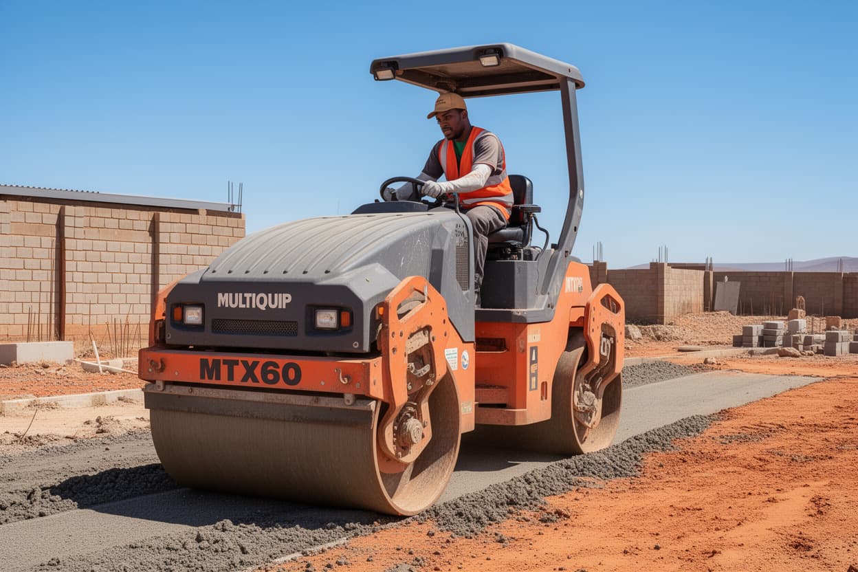 Multiquip MTX60 Single Drum Roller