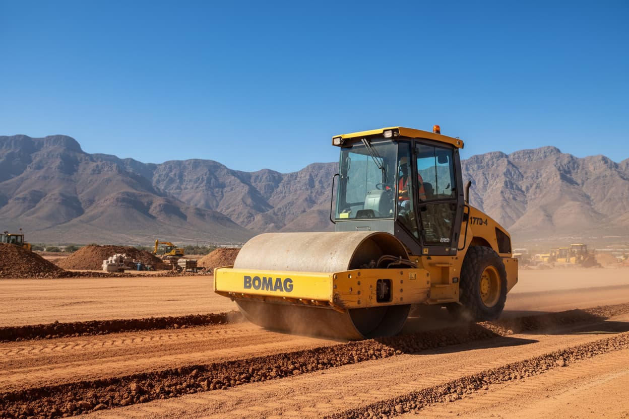 BOMAG 177D-4 Single Drum Roller