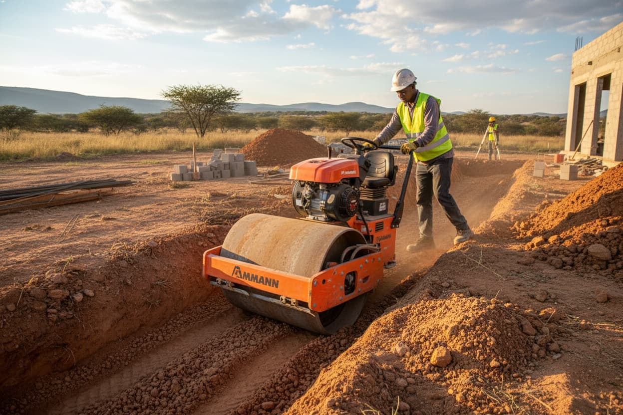 Ammann ATR60 Single Drum Roller