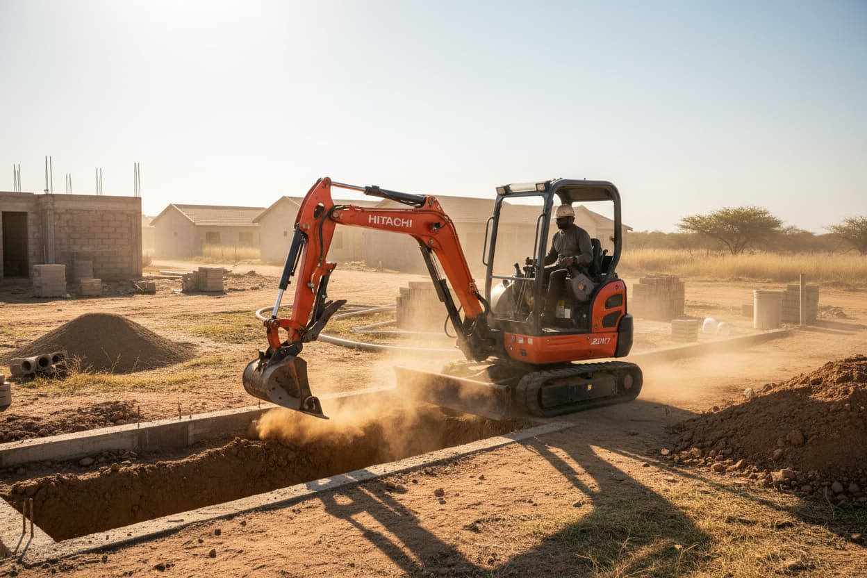 Hitachi ZX17 Excavator