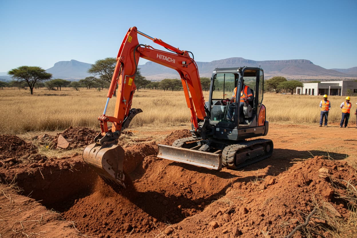 Hitachi ZX35 Excavator