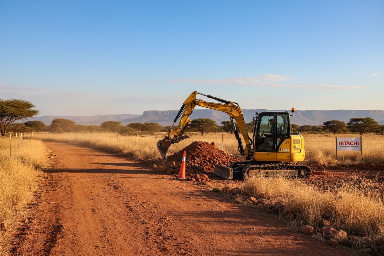 Hitachi ZX85 Excavator