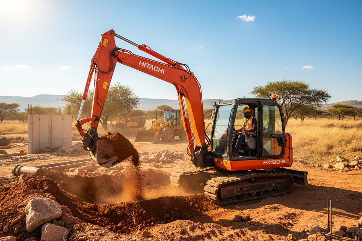 Hitachi EX120-6 Excavator (2025)