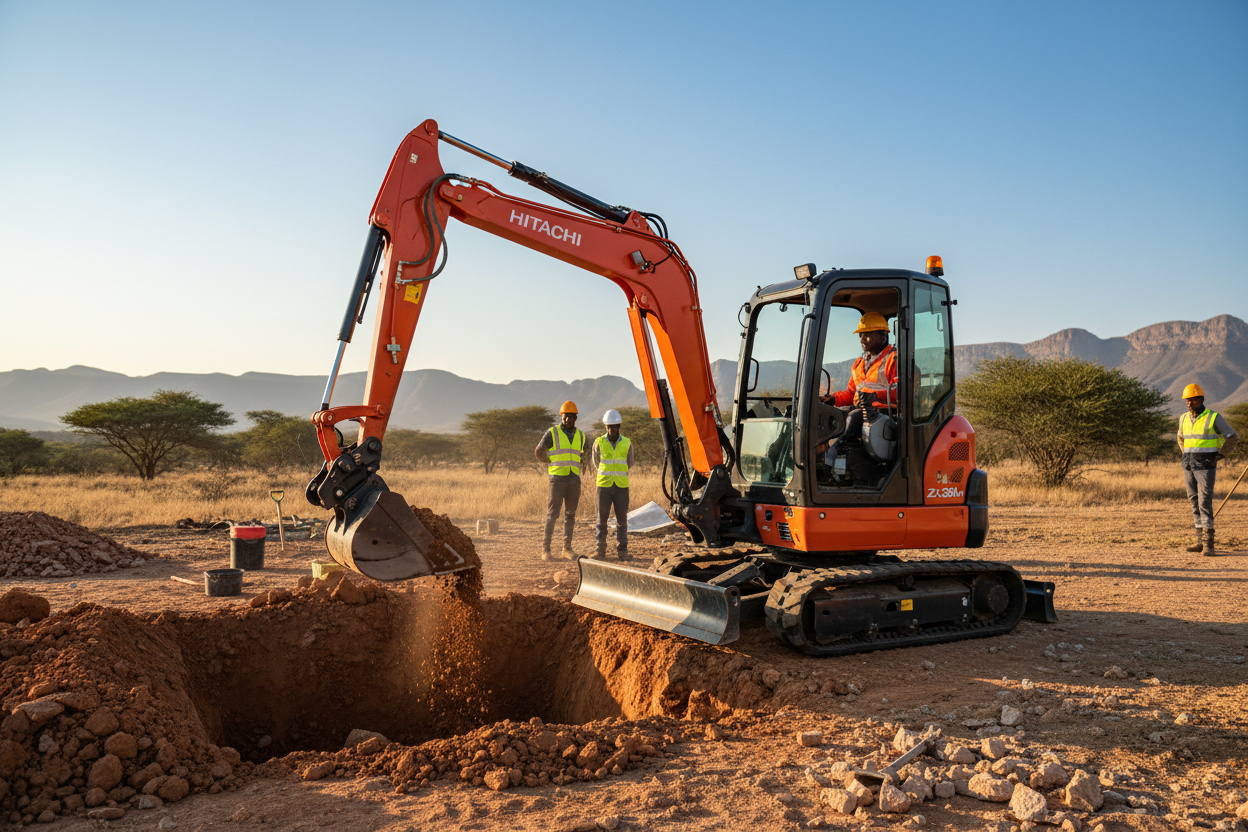 Hitachi ZX33U-5A Excavator (2025)