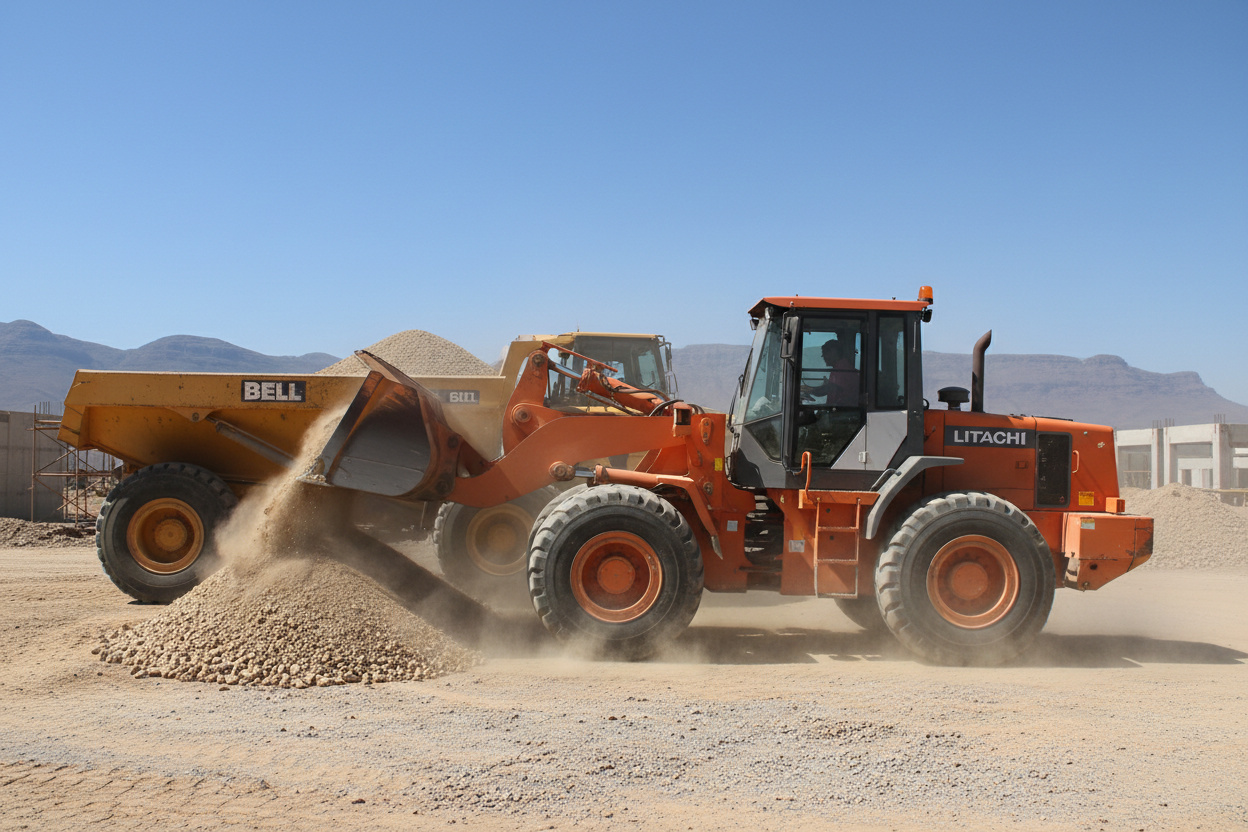 Hitachi LX70 Front End Loader (2025)