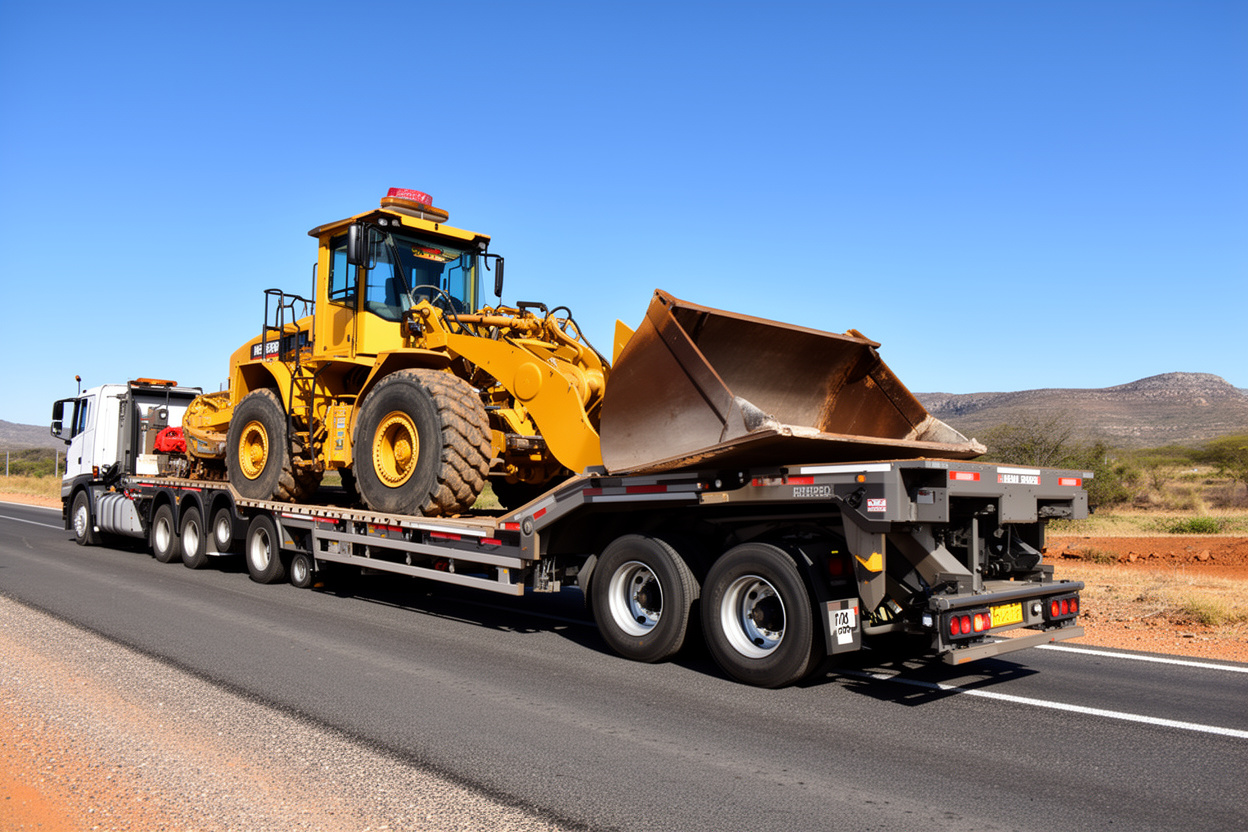 Henred Low-Bed-Trailer Front End Loader (2025)