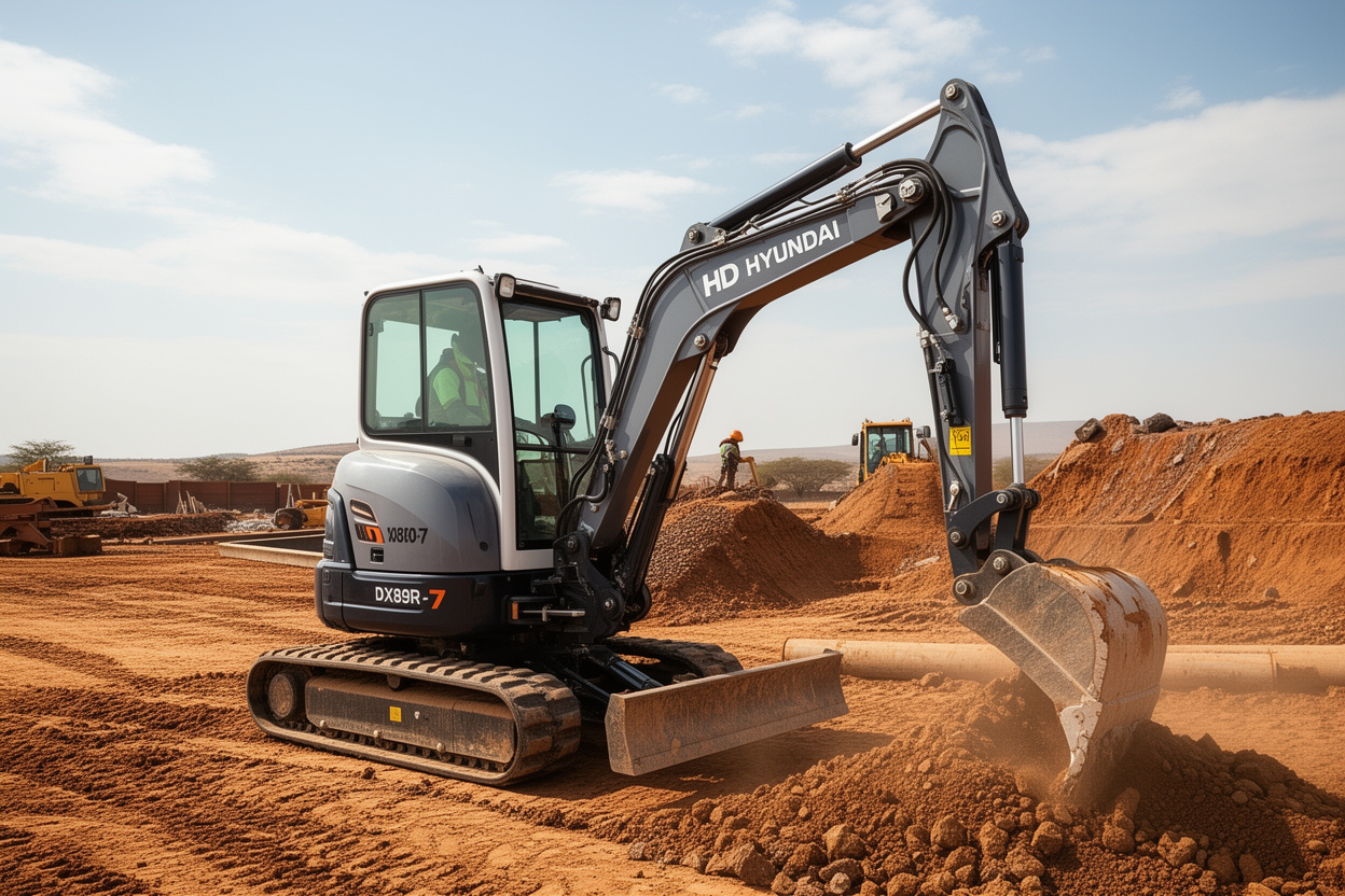 HD Hyundai DX89R-7 Excavator (2025)