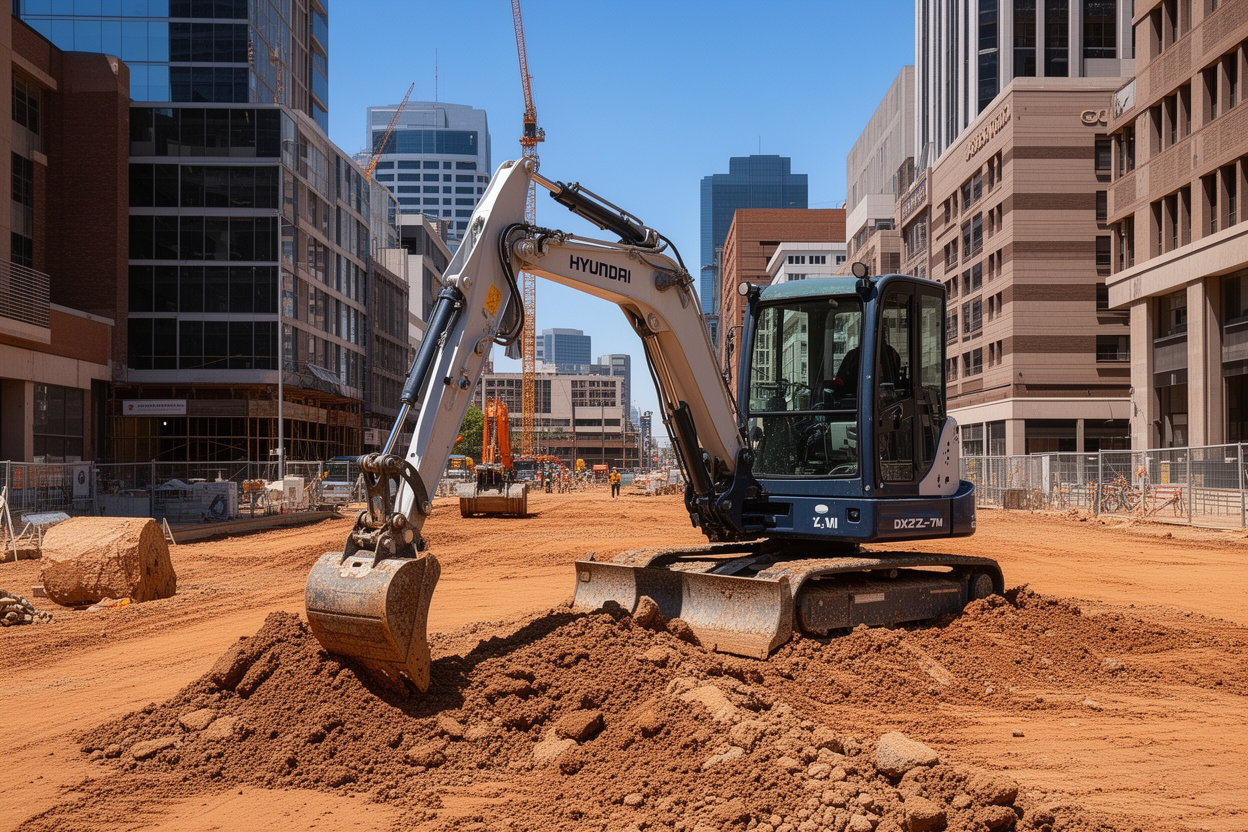 HD Hyundai DX27Z-7M Excavator (2025)