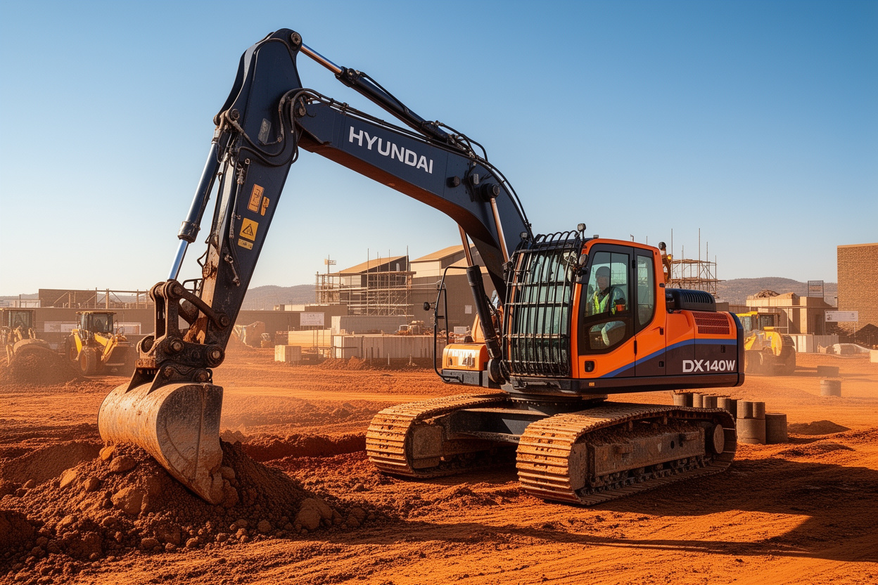 HD Hyundai DX140W Front End Loader (2025)