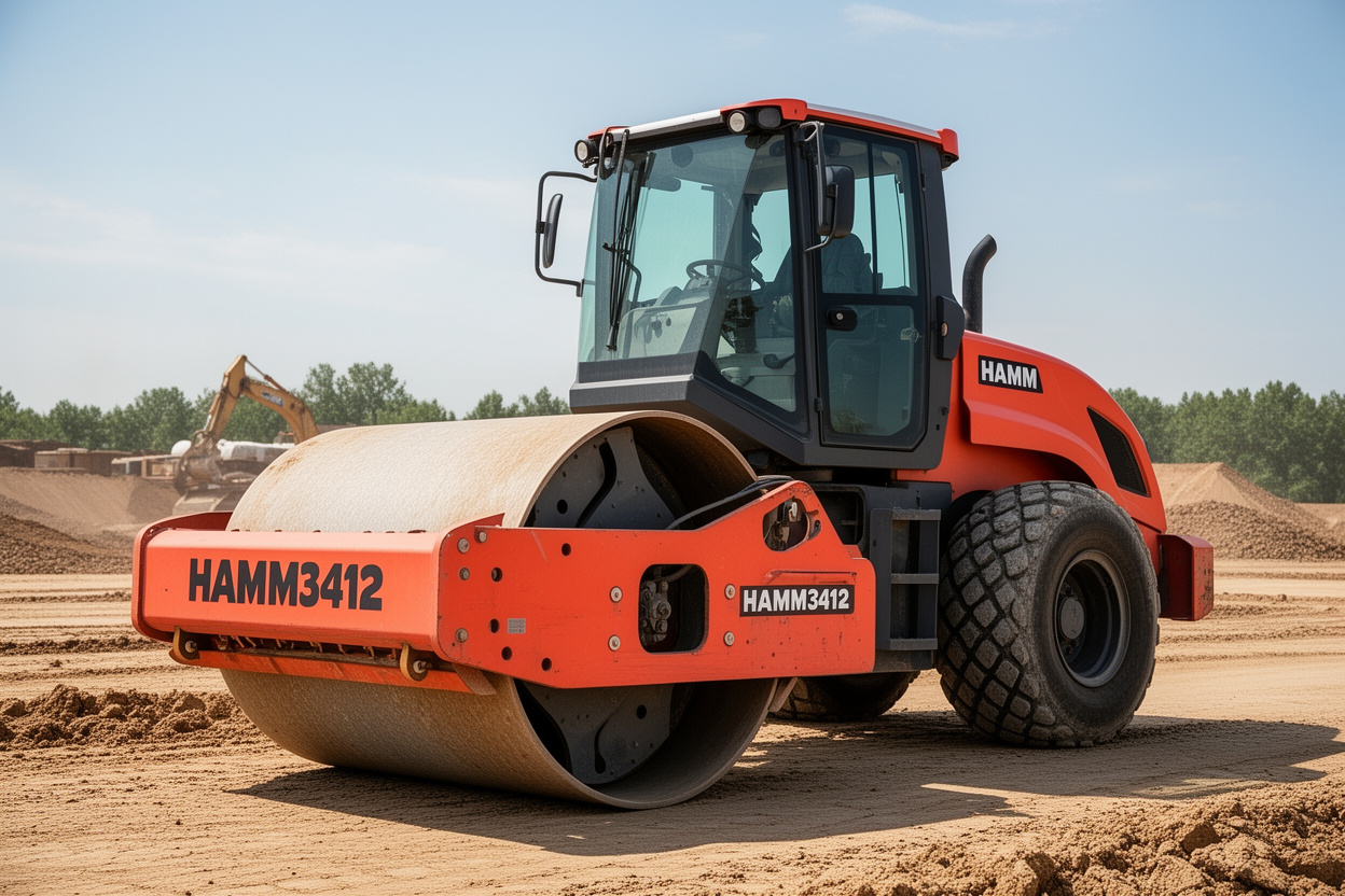 Hamm HAMM3412 Single Drum Roller (2025)