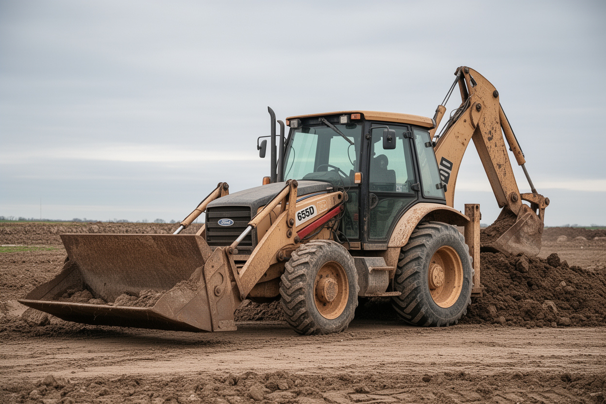 FORD 655D Tractor Loader Backhoe (2025)