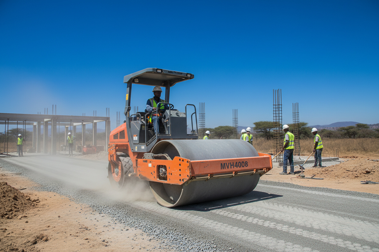 Multiquip MVH408 Single Drum Roller (2025)
