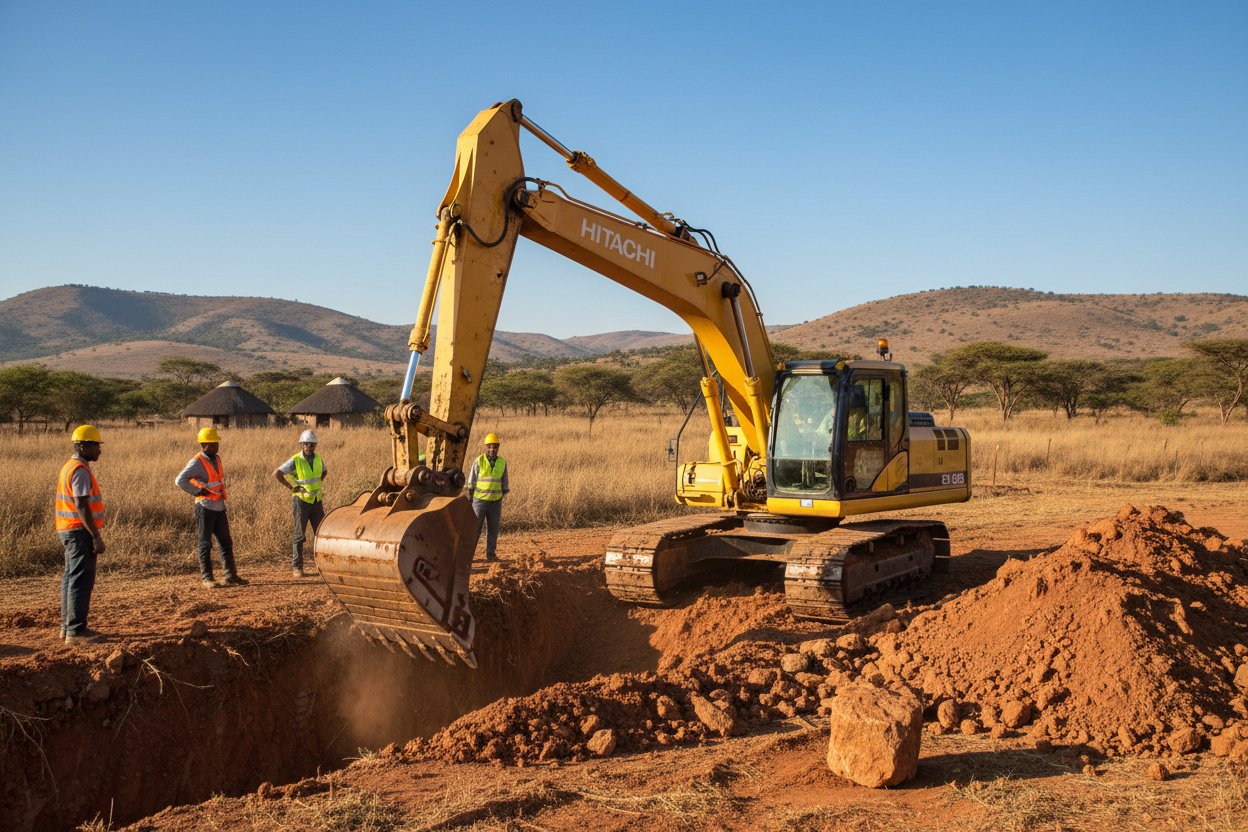 Hitachi EX120 Excavator (2025)