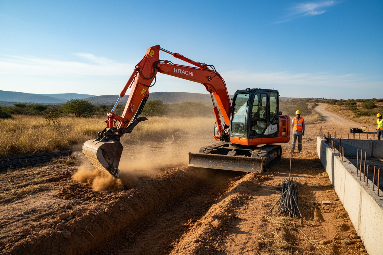 Hitachi ZX70-5A Excavator (2025)