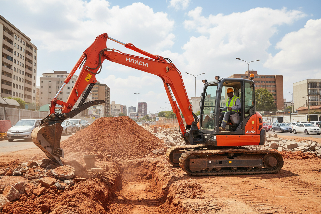Hitachi ZX70 Excavator (2025)