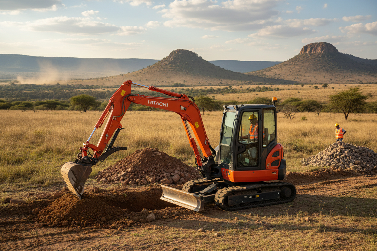 Hitachi ZX50 Excavator (2025)